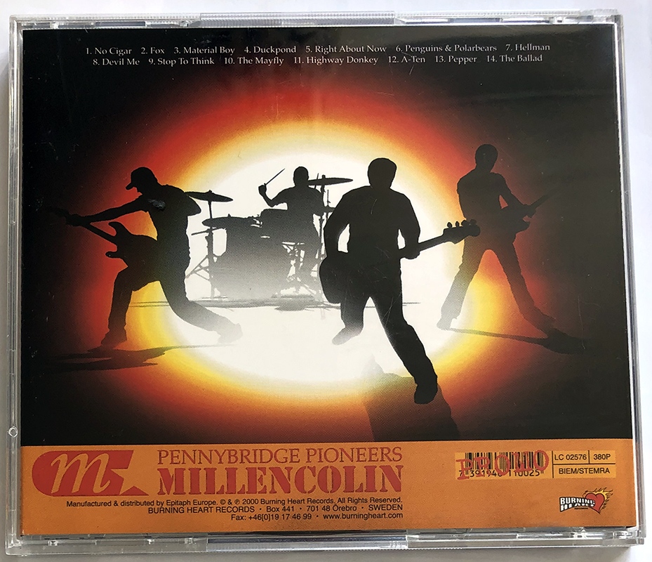 CDs: Pennybridge Pioneers | Millenwiki - The Unofficial Millencolin Wiki